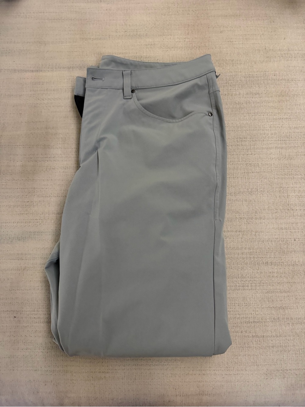 lululemon athletica Men's Light Gray Performance Pants